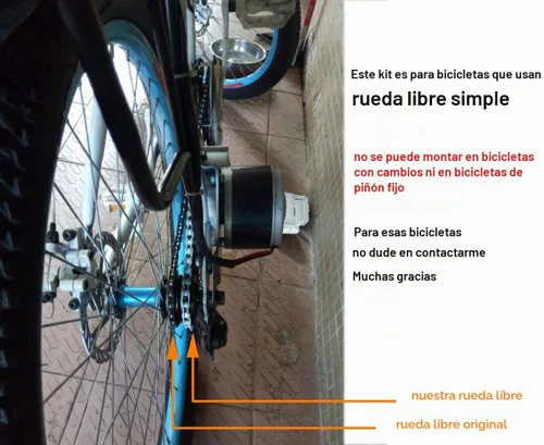Vista 6 de DC Cepillos Motor para Bicicleta Bicicleta Scooter Motor