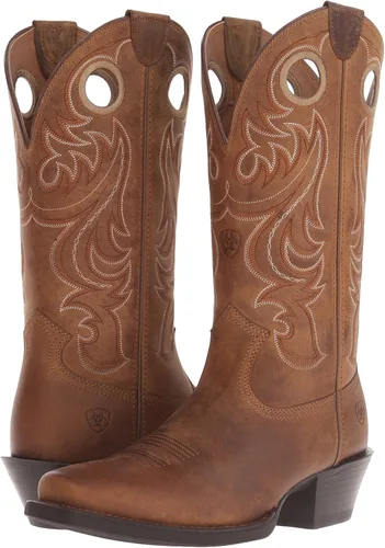 Vista 7 de Bota de vaquero de Ariat para hombre con punta cuadrada deportiva