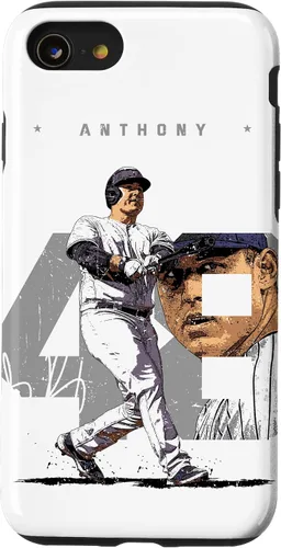 Vista 18 de iPhone 16 Anthony Rizzo Number Portrait Tony New York MLBPA Case
