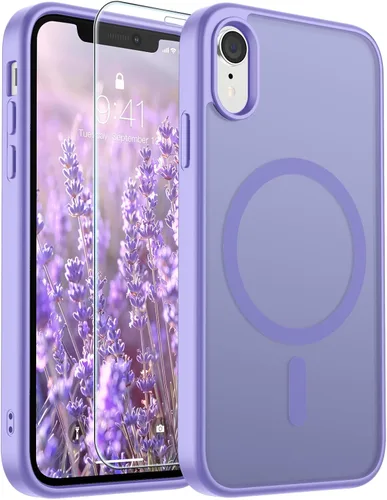 Vista 343 de SUPFINE Funda magnética para iPhone SE 2022 (3ª)/2020 (2ª), iPhone 8 (compatible con MagSafe) (protección contra caídas de grado militar), funda