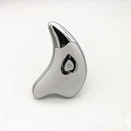 Vista 7 de Gua Sha - Herramienta de masaje para raspar con borde ultra liso, placa de raspado de microcorriente, placa de raspado facial vibrante, masajeador