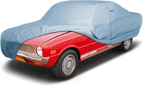 Vista 30 de iCarCover Funda de automóvil personalizada para Mazda 1200 (1970), impermeable, para todo tipo de clima, lluvia, nieve, UV, protector solar