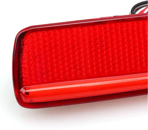 Vista 5 de 2 luces de freno traseras reflectoras de parachoques trasero para Mazda2 DY Mazda3 Axela Mazda6 Atenza