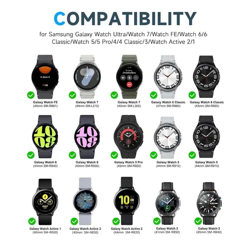 Vista 2 de Adaptador de cargador rápido de reloj USB C de 20 W compatible con Samsung Galaxy Watch 6/7/Ultra, 6 Classic, 5/5 Pro/4/4 Classic/3/Active 2/Active