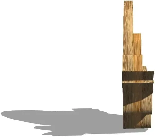 Vista 2 de Imán de Miami de Estados Unidos imán de nevera de madera 3D monumentos de viaje coleccionables recuerdos decoración hecho a mano 2