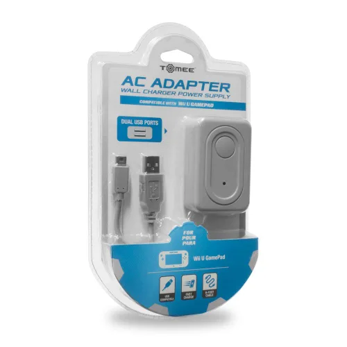 Vista 2 de Tomee AC Adapter for Wii U GamePad