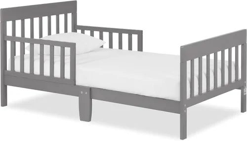 Vista 8 de Dream On Me Finn - Cama para niños pequeños, color negro, con certificado Greenguard Gold y JPMA, acabados no tóxicos, hecha de madera de pino