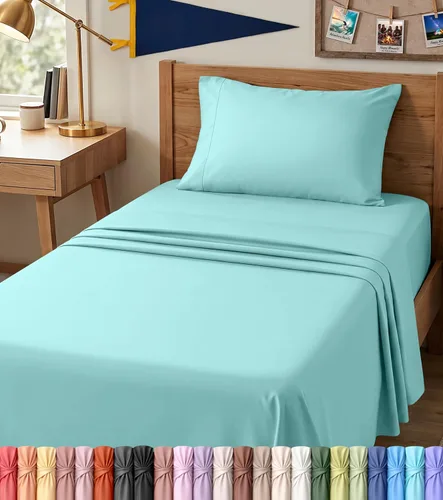 Vista 40 de Utopia Bedding - Juego de sábanas de microfibra cepillada, resistente al encogimiento y a la decoloración, de fácil cuidado, 3 piezas, tamaño Beige