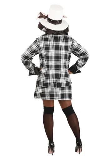 Vista 4 de Disfraz auténtico de mujer talla plus Dee de Clueless Multicolor