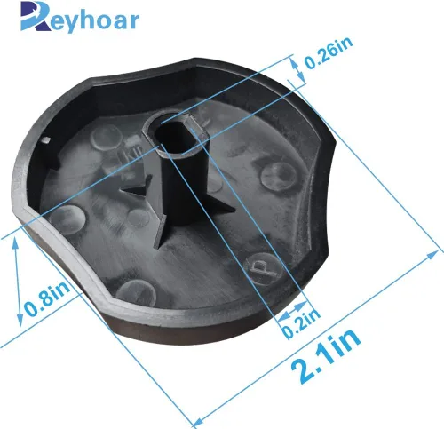 Vista 2 de 74009592 WPL74009592 WP74009592 WP74009592 L74009592 B0034IT8G2 Pieza de repuesto para pomo de cocina para Jenn-Air & Whirlpool - Reemplaza