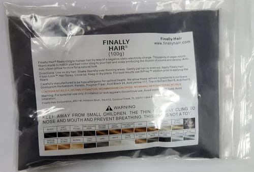 Vista 12 de Edificio de pelo fibras 100 gramos Refill su botella existente. Grado más alto por por último Hair