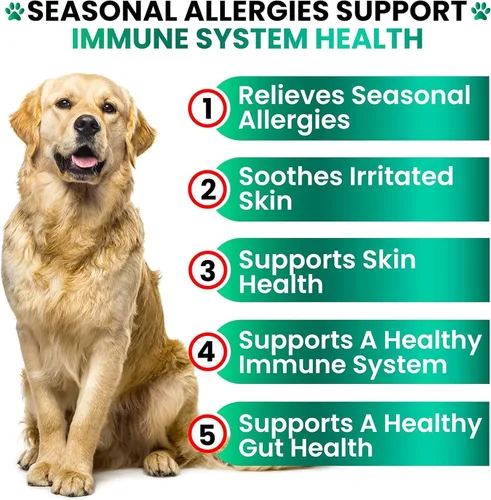 Vista 3 de Masticables para alergias para perros - Alivio de la alergia de perros