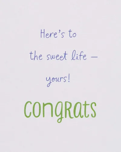 Vista 3 de American Greetings - Tarjeta de jubilación (Doughnuts, Sweet Life)