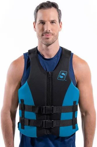 Vista 7 de Seachoice Evoprene - Chaleco salvavidas multideporte, nivel 70, tallas de niño a adulto