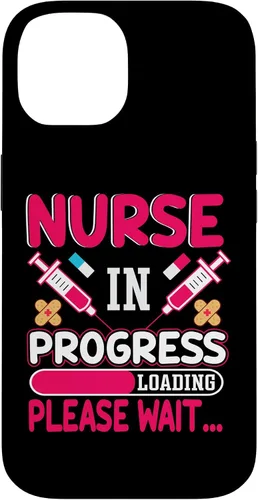 Vista 4 de Nurse is Loading Please Wait Case for iPhone 17