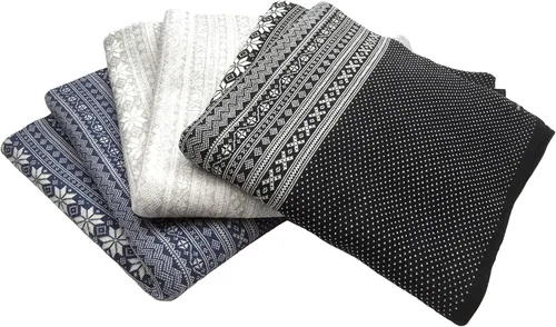 Vista 7 de Noruego Womens 100% Lana Merino Wrap Capa Chal Poncho suéter Escudo