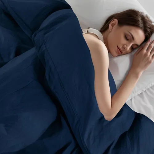Vista 54 de NEXHOME PRO Funda de edredón Twin XL 100% algodón lavado, transpirable, duradera, texturizada, similar al lino, juego de ropa de cama para el hogar