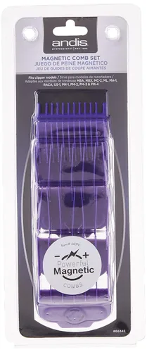 Vista 4 de Juego de peines Silver Nano Andis BL-27X, S