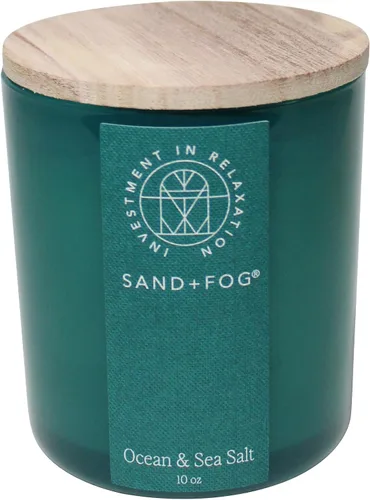 Vista 75 de Sand + Fog Vela perfumada - Chai – Aromas adicionales y tamaños – Mecha 100% de algodón sin plomo - Velas de lujo en frasco para refrescar el aire
