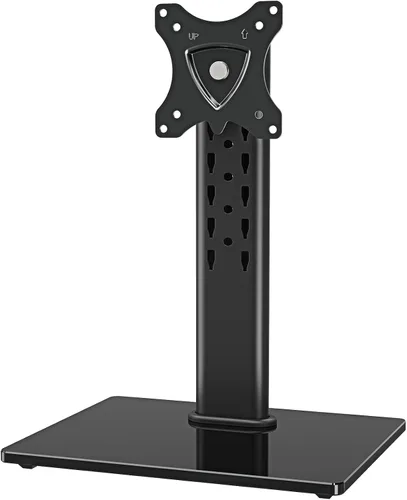 Vista 9 de MOUNTUP Soporte Vertical para Monitor Dual, Apila Dos Pantallas de hasta 32 Pulgadas, 14.9 Kg, Soporte de Escritorio Independiente para Monitor