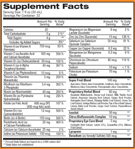 Vista 2 de Paquete doble multivitamínico líquido ReViva