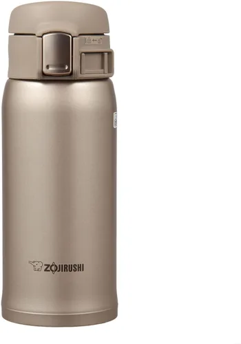 Vista 21 de Zojirushi Taza de acero inoxidable, 1 unidad (paquete de 1), oro beige, 0.36 litros
