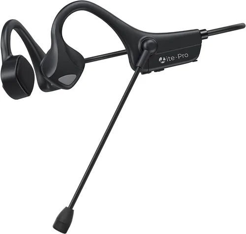 Vista 11 de Auriculares Bluetooth impermeables de conducción ósea Auriculares abiertos Auriculares azules con micrófono, auriculares Bluetooth con micrófono