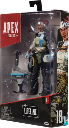 Vista 10 de Electronic Arts Apex Legends Figura de acción de 6 pulgadas Lifeline coleccionable