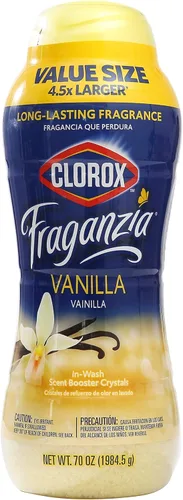 Vista 15 de Clorox Fraganzia Cristales Potenciadores de Aroma para Lavandería en Aroma de Madera de Cedro y Salvia - Perlas Perfumadas Frescas para el Lavado