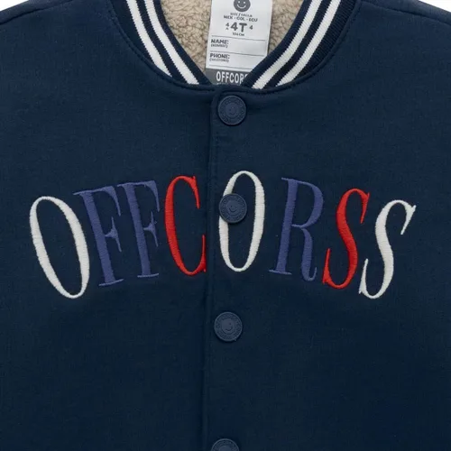 Vista 6 de OFFCORSS Chaqueta bomber unisex para niños y niñas (azul 6)