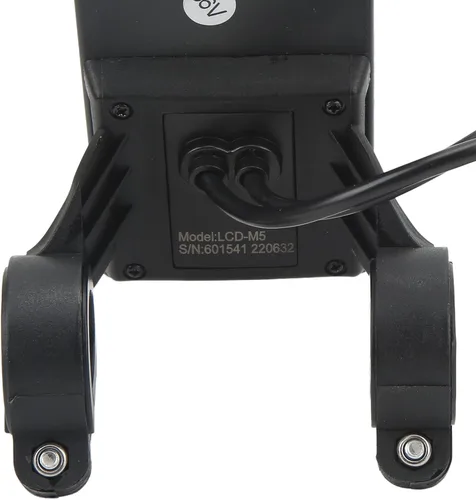 Vista 3 de Pantalla LCD de bicicletas eléctricas, instrumento LCD de conversión de bicicletas, pantalla LCD M5 con panel de conector hermético Pantalla