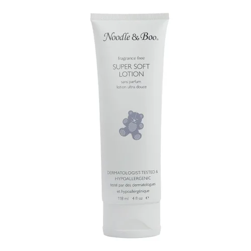 Vista 3 de Noodle & Boo Set de regalo de baño y masaje para bebés, con gel de baño y cuerpo para recién nacidos, loción súper suave, probado por pediatras