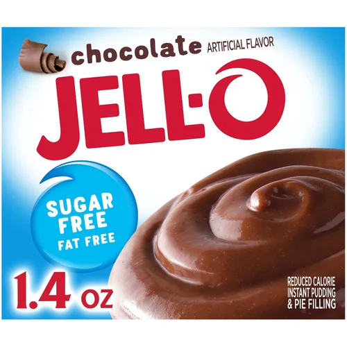 Vista 13 de Jell-O Postre de gelatina sin azúcar, plátano fresa (paquete de 4)