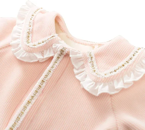 Vista 3 de Yierying Ropa de bebé para recién nacido, lindo mameluco de una pieza para bebé