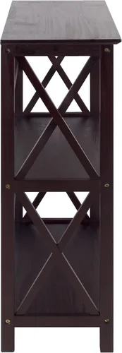 Vista 14 de Estantería con forma de escalera Casual Home Espresso