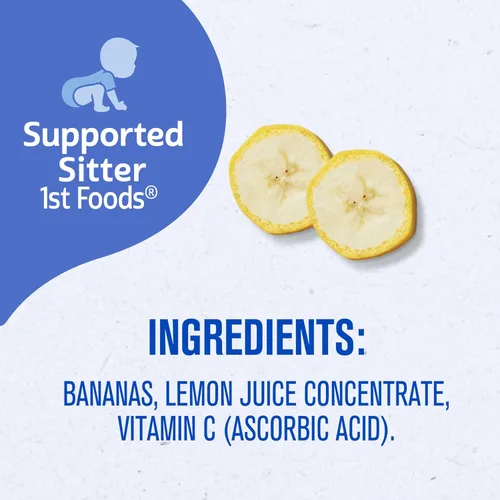 Vista 3 de Gerber Banana Puree - Alimento para bebés, 4 onzas líquidas