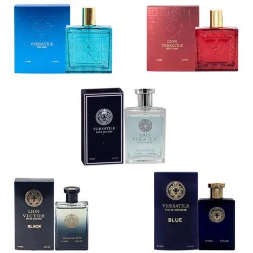 Vista 4 de Fragancia de gama alta para hombre, juego de regalo de colonia para hombres, juego de regalo de fragancia masculina para hombres, 3.4 onzas líquidas