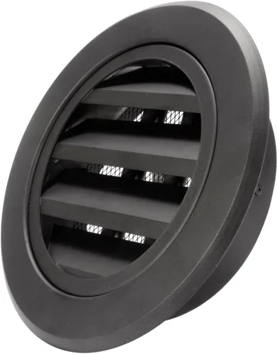 Vista 8 de Hon&Guan Soffit Vents - Ventilación de escape de aluminio Soffit de 4 pulgadas con malla de pantalla integrada para baño, cocina, dormitorio