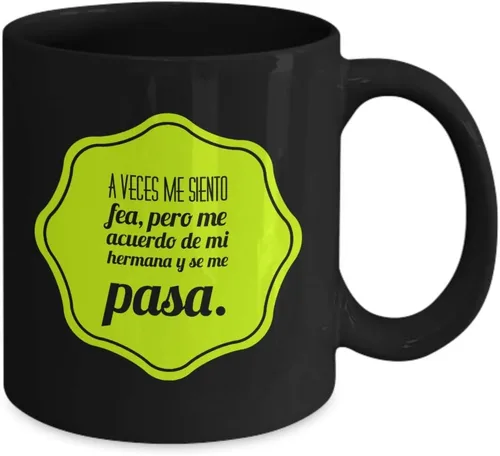 Vista 2 de Regalo para hermana Taza de Cafe para navidad Perfecto regalo para graduados, profesionales y estudiantes de enfermeria Vaso con afirmaciones