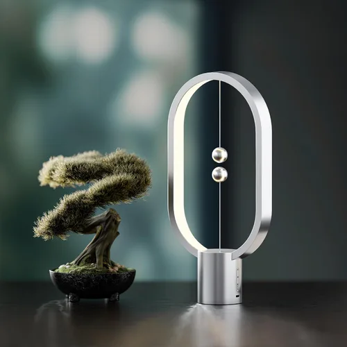 Vista 9 de Lámparas de dormitorio, mini lámpara de equilibrio, lámpara de noche, lámpara de mesita de noche, luz nocturna enchufable de 3 niveles