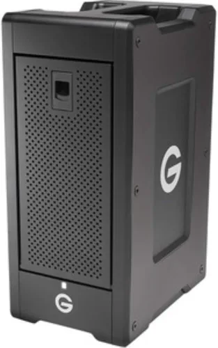 Vista 5 de G-Technology Solución de almacenamiento Thunderbolt 2 Shuttle XL de 48 TB G-SPEED - Transportable, Hardware RAID, 8 bahías - 0G04655-1