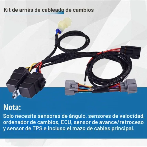 Vista 5 de Kit de arnés de cableado de cambio para Honda Rancher 350 ES Te Fe 2000-2006 Sensor de ángulo de derivación del motor de cambio de arnés