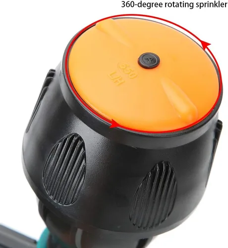 Vista 6 de Rociador de césped ajustable múltiple en una espiga con control de vuelo integrado, aguas de hasta 30 pies de diámetro, ángulo de pulverización