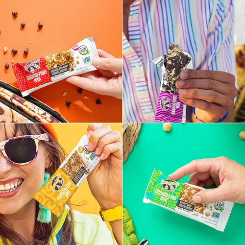 Vista 3 de Lenny & Larry’s Paquete de Variedad de Barras de Proteínas con Sabor a Galleta – 4 Sabores – 8 x 45 g de Barras de Proteínas Veganas – Snacks Altos