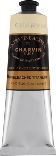 Vista 163 de Charvin Pintura acrílica profesional extrafina – verde absenta, tubo de 2.1 fl oz, pigmentos de triple fresado, resistente a la luz, pinturas