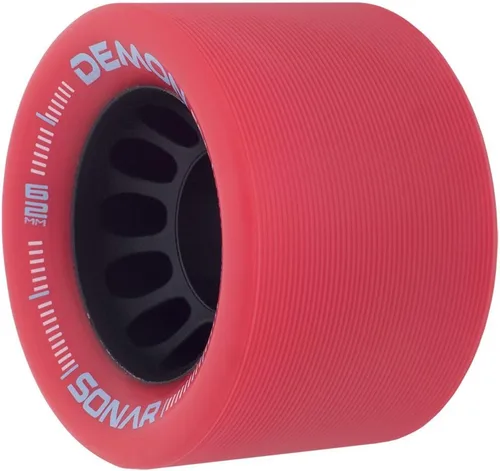 Vista 4 de Riedell Demon EDM - Juego de 4 ruedas para patines, 43 mm x 62 mm Negro 95A