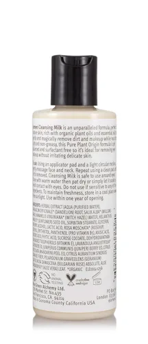 Vista 9 de elemeni - Leche limpiadora para el cuidado de la piel, removedor de maquillaje orgánico vegano, limpiador facial equilibrado con pH que elimina