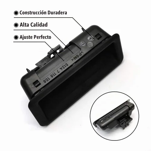 Vista 2 de FEXON Interruptor de manija de botón de liberación de la tapa del maletero compatible con BMW Series 1 Series 3 Series 5 X6 X5 X1 E60 E90 E91 E92