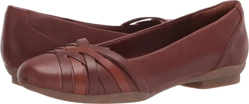 Vista 7 de Clarks Zapatos planos de ballet Sara Clover para mujer