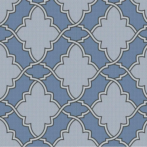 Vista 2 de Home Soft Things Dobson - Juego de cortinas y fundas de almohada estampadas, color azul de 70 x 84 pulgadas, juego de 2 paneles más dos fundas